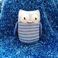 Hand knitted Owl toy