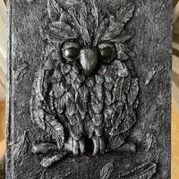 Notebook with designed cover "Owl"