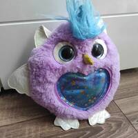 Rainbocorns Fairycorn Surprise Abra The Owl Plush Soft Toy Purple Bird Horn Stars Zuru
