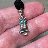Vintage Sterling Silver Eureka Springs Arkansas Owl Bracelet Charm
