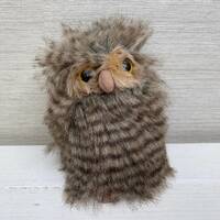Dowman Soft Touch Soft Toy  Plush Owl Bird  7 "