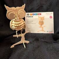 Owl 3D puzzle too much fun!