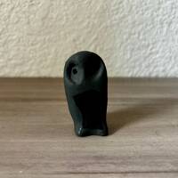Vintage Pauline Marie Miniature Owl, Pauline Marie Bourdon animal effigy Pottery, Santa Clara Pueblo