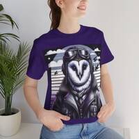 Asexual Pride Owl Tshirt - Ace of Aces Tee - Asexual Shirt, Subtle Pride Shirt, Ace Pride