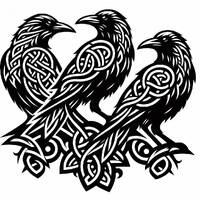 25 Celtic Designs In JPG With most in SVG.- Use for your laser projects ( raven, owl, horse, Crosses