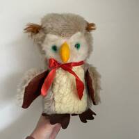 Vintage owl plushie 1960’s 1970’s