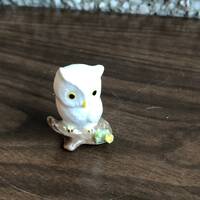 tiny porcelain owl