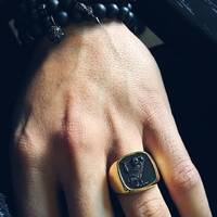 Men's Athena Noctua Owl Ring