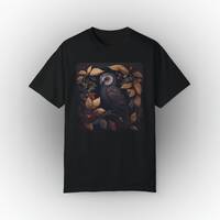 Owl Neuvo Unisex Tshirt Dark Academia Pastelgoth Grunge Weirdcore Gothic Harajuku Witchie clothes