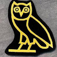 OVO owl tufted  custom handmade rug