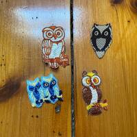 Vintage Owl Sew-On Patches - Assorted Styles