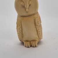 Little Owl Wood Carving