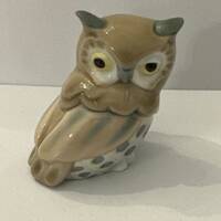 Vintage Nao Owl miniature figurine made in Spain