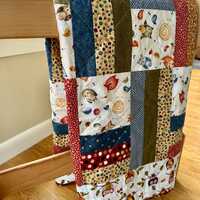 Owls Win the Day -- Baby Quilt