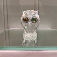 Swarovski Crystal Mini Owl Figurine - Boxed