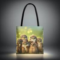 Owl Tote Bag For Owl Lover Gift Summer Bag Cute Owl Original Art Gift For Best Friend Female Shoulde