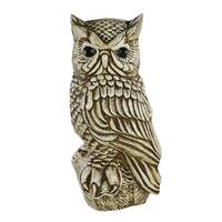 Vintage Scioto Owl On Branch Large Figurine Statue MCM