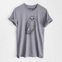 Barn Owl T-shirt - Lightweight Unisex 100% Cotton - Graphic Tee, Animal Lover Gift, Nature Inspired