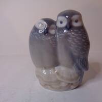 Royal Copenhagen Pair of Owls No 834