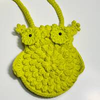 Crochet small bags, crochet owl coin purse, crochet rabbit coin purse, crochet sunflower bag, croche