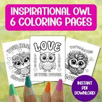 Owl Coloring Inspirational Quotes Easy Coloring Pages Bird Fun Coloring Sheets Printable Colouring f