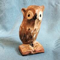 Hand carved and hand painted OWL. Found in my Grandfathers desk.