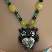 Owl You Need Is A Steampunk Pendant