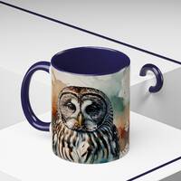 Barred Owl Mug, Bird Gift, Bird Watcher Mug, Bird Lover Mug, Bird Mug, Spring Bird Mug, Bird Coffee 