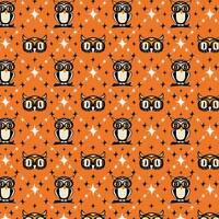 Witchy Wonders Owl Argyle Halloween Fabric by Heather Dutton for P & B Textiles
