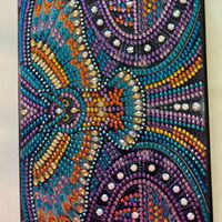 Diamond art Owl Journal