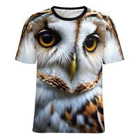 Owl T-Shirt by Swaggy Shirts on Etsy, Owl Spirit Animal Shirt, Owl Design T-Shirt, Animal Lover Shir