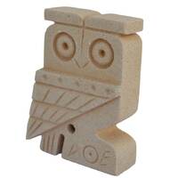 Owl of Athena Mini Figure Symbol of Knowledge Wisdom Intelligence Small Decorative Statue of Owl God