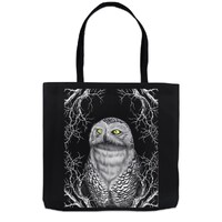 Snowy Owl Tote Bag