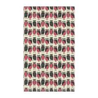 Thick Soft Beach Towel Cotton Towel Fast Drying - Contemporary Owls - Kitchen Towel