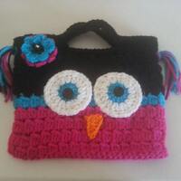 Crochet Children's Owl Purse
