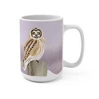 Owl Mug, Owl, Owls, Owl Gift, Owl Gifts, Bird, Bird Mug, Birds, Bird Gifts, Mug, Large Mug