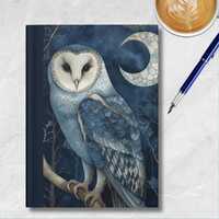 Personalized Owl Hardcover Journal: Spirit Animal Nature Diary