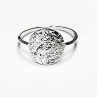 Ancient Owl Coin Ring 925 Sterling silver • Antique Nature Inspired Jewelry • Symbolic Rin