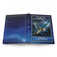 Owl, Night Owl, Owl Flying, Moon, Journal, Owl Lover, Notebook, Diary, Hardcover Journal Matte