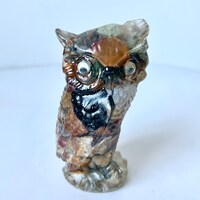 Lucite Owl Vomit Art Made in Arizona