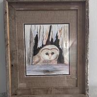 Owl Watercolor Painting