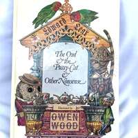 The Owl and the Pussy Cat and Other Nonsense Owen Wood Vintage  Book