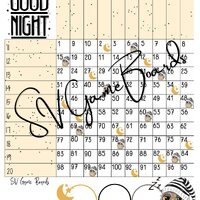 Good night owl grid 100 ball (mixed, straight, blank)