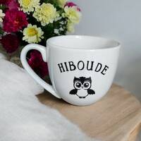 Mug humour jeux de mots hiboude tasse drôle hibou