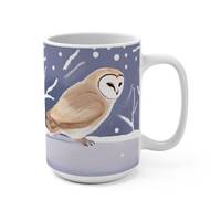 Owl Mug, Owl Mugs, Owl, Owls, Owl Gift, Owl Gifts, Bird, Bird Mug, Birds, Bird Gift, Christmas, Chri