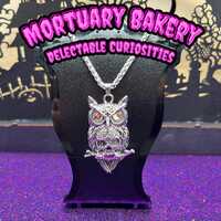 Owl, Owl Pendant, Owl Necklace, Owl Charm