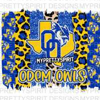 Odem Owls Brushstrokes PNG