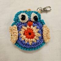 Owl purse charm/keychain