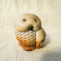Vintage Artesania Rinconada Snow Owl, Signed
