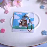 Bird Friends (Wise Owl Keychain)